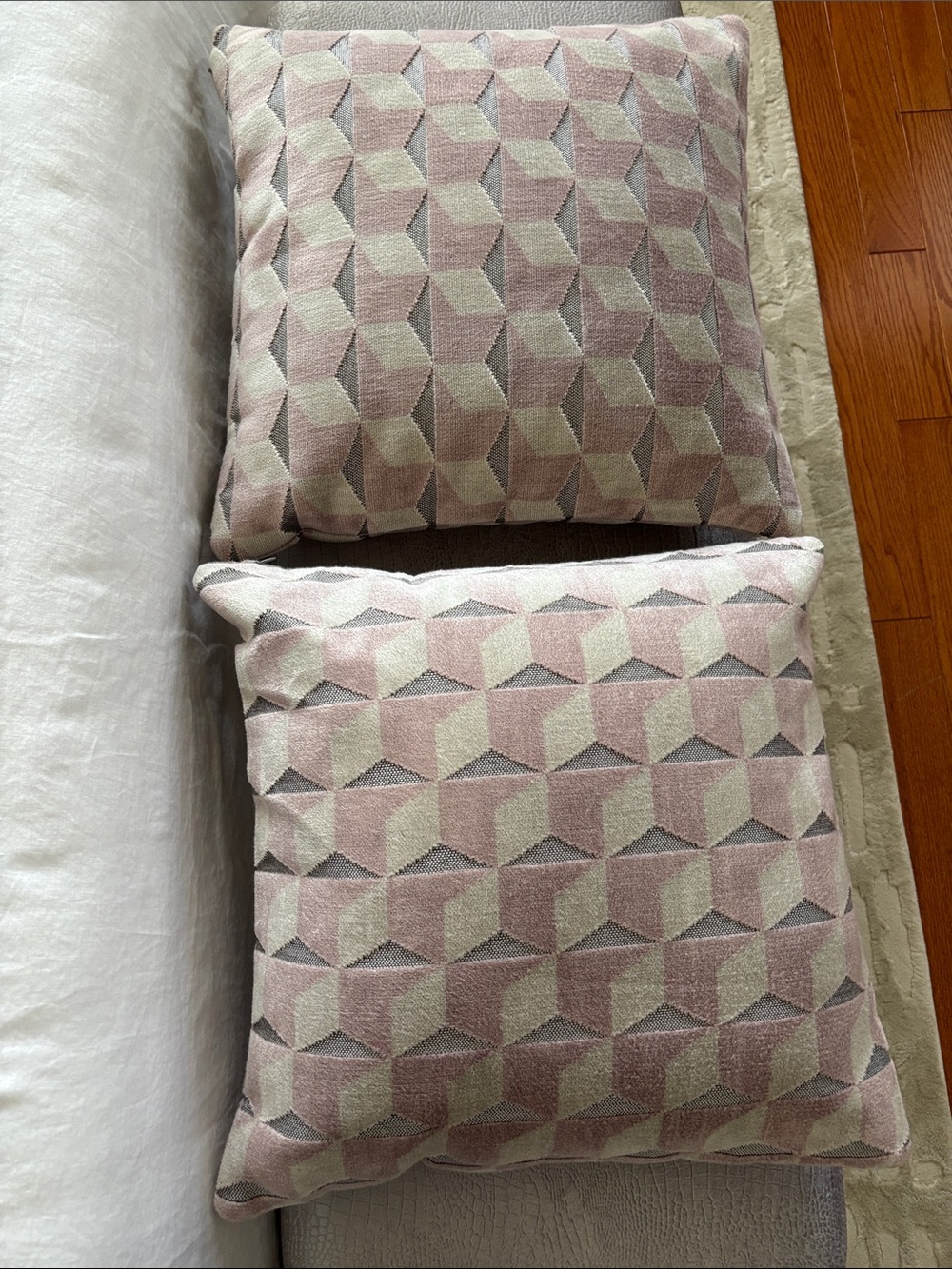 WEST ELM PILLOW COVERS